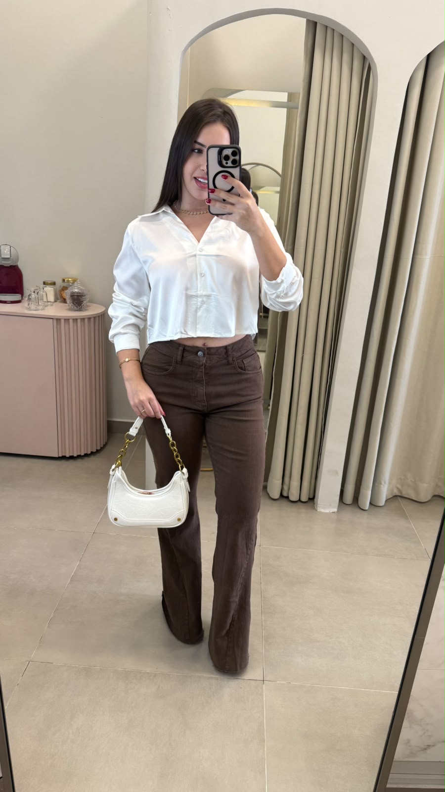 Calça Jeans Boca de Sino